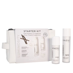 LUMINOSITY STARTER KIT - LIMITED EDITION WHITE COSMETIC BAG