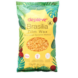 DEPILÈVE Brasilia Extra Film Wax - 1000 g Perlen