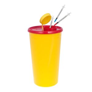 Medi-Box, Abwurfbehälter 0,5 L - 1 Stück