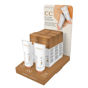 CC GLOW CREAM SPF30 Promo Display