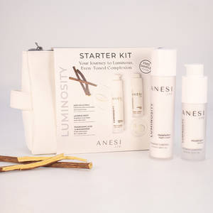 LUMINOSITY STARTER KIT - LIMITED EDITION WHITE COSMETIC BAG