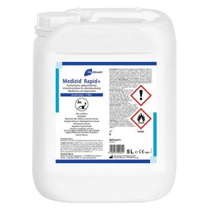 MEDIZID® RAPID+ gebrauchsfertige Schnelldesinfektion [Flächendesinfektion] - 5 Liter Kanister