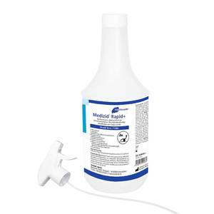 MEDIZID® RAPID+ gebrauchsfertige Schnelldesinfektion [Flächendesinfektion] - 1000 ml Flasche mit Sprühkopf