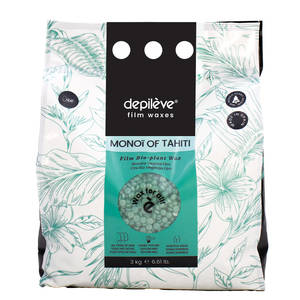 DEPILÈVE Monoi of Tahiti Extra Film Wax - 3 kg Perlen