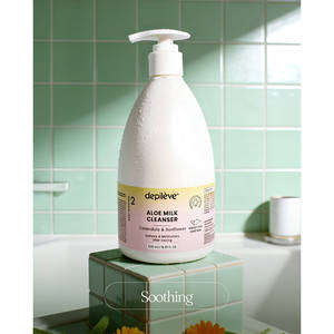 DEPILÈVE Aloe Milk Cleanser - 500 ml **NEW**