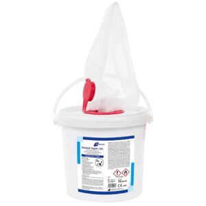 MEDIZID® RAPID+ DESINFEKTIONS-TÜCHER XXL ca. 26 x 29 cm [Flächendesinfektion] - 70 Stück Eimer